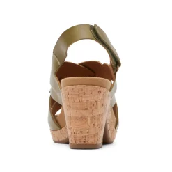 Sandals>Rockport Women's Alleah Slingback Sandal Avocado