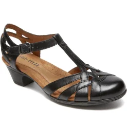 Heels>Rockport Women's Aubrey T-Strap Heel BLACK