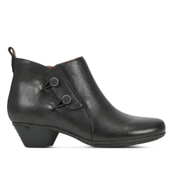 Boots>Rockport Women's Larsa Casual Booties Black