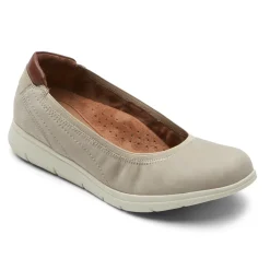 Flats>Rockport Women's Lidia Ballet Flat Dove