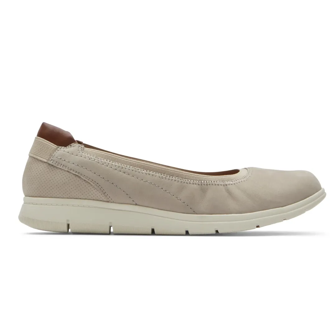 Flats>Rockport Women's Lidia Ballet Flat Dove