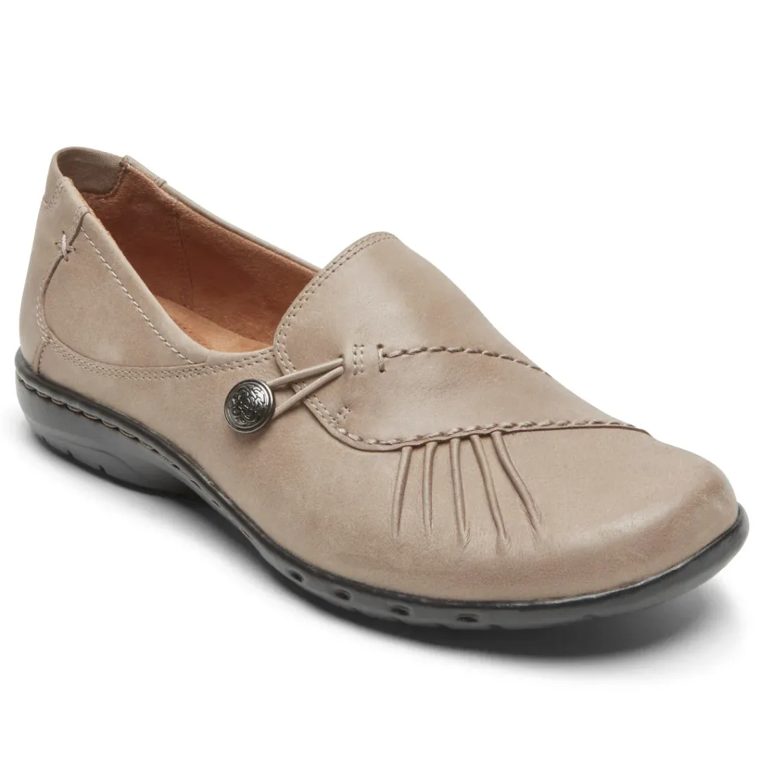Walking Shoes>Rockport Women's Paulette Slip-On Shoe DOVE