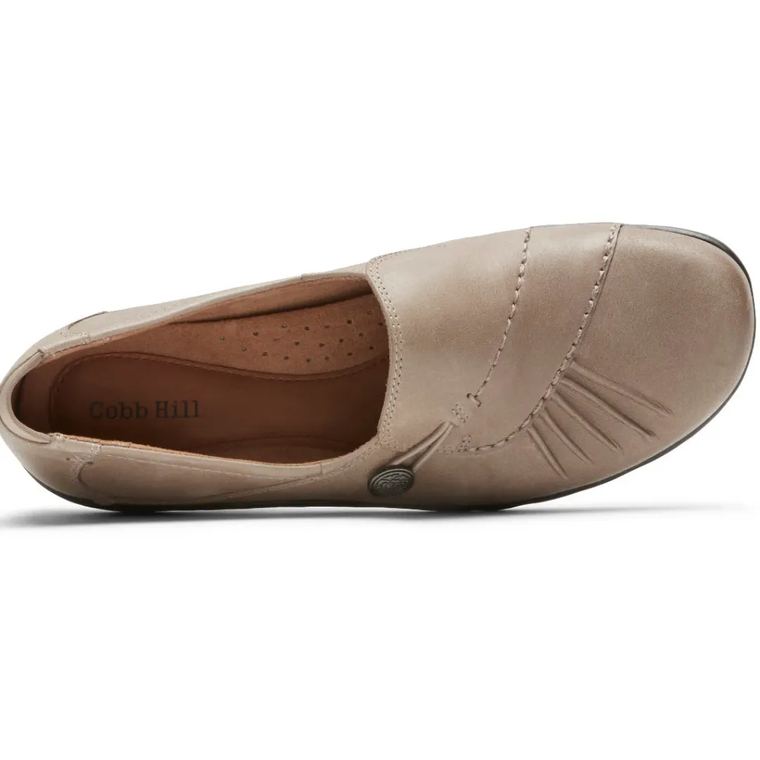 Walking Shoes>Rockport Women's Paulette Slip-On Shoe DOVE