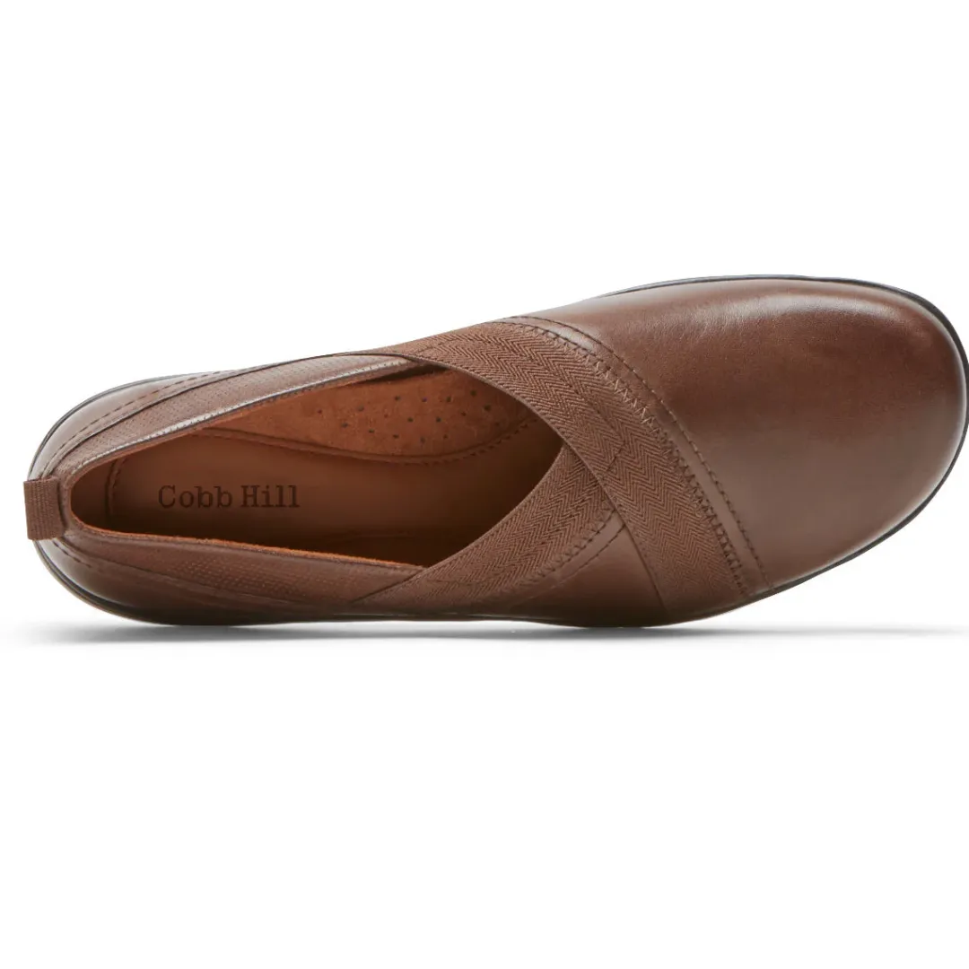 Walking Shoes>Rockport Women's Penfield Slip-On Shoe BARK