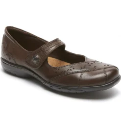 Flats>Rockport Women's Petra Mary Jane BROWN
