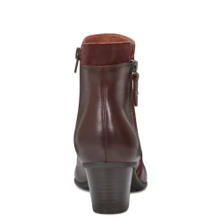 Boots>Rockport Women's Wynter Casual Booties DarkRed